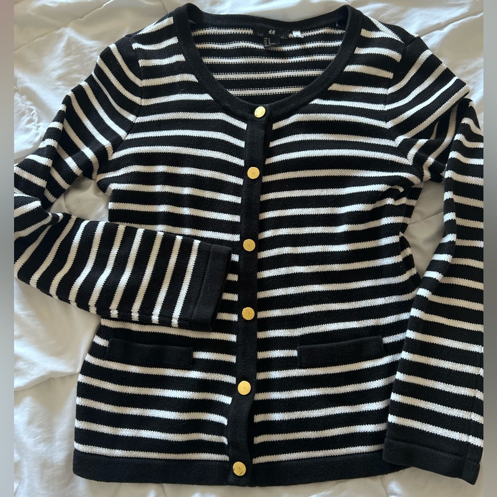 Classical 100% Cotton Cardigan - H&M